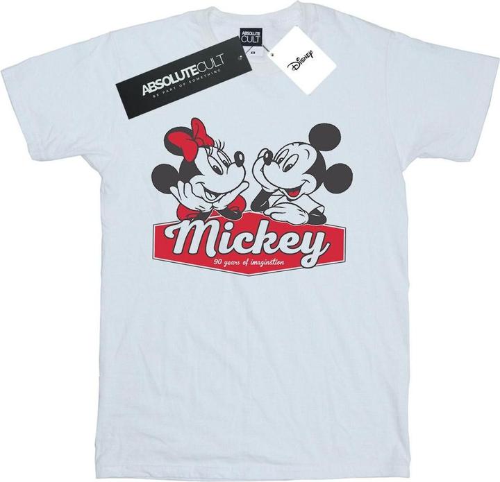 Immagine prodotto Disney Mickie And Minnie 90 Years Maglietta Ampia Donna (4XL)