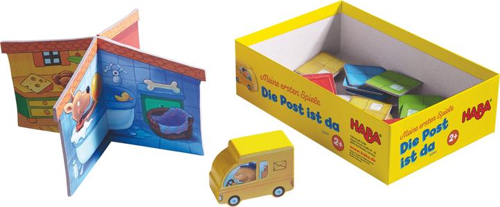 Produktbild Haba Meine ersten Spiele Die Post ist da. (Deutsch, Spanisch, Französisch, Niederländisch, Italienisch, Englisch)