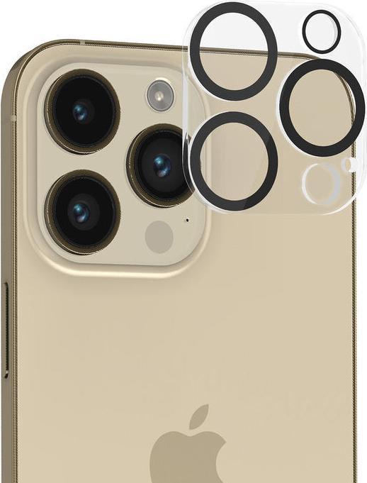 Image du produit UNIQ Accessory Protection de la caméra de l'iPhone 14 Pro Max - verre blindé 9H objectif de la caméra (1 pcs, Apple iPhone 14 Pro Max)