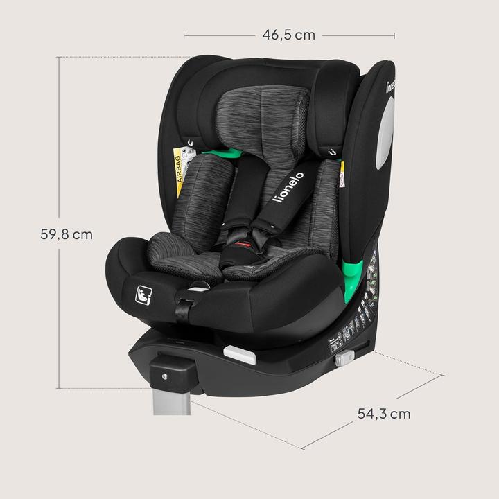 Actual product image Lionelo Braam I-Size (Reboarder, ECE R129/i-Size Standard)