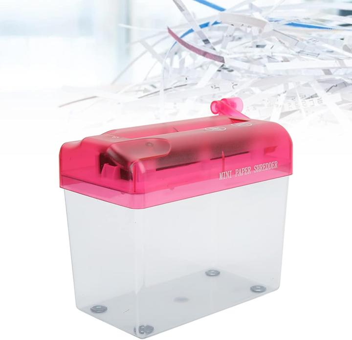 Immagine prodotto Entatial Manueller Mini-Aktenvernichter (Taglio striscia)