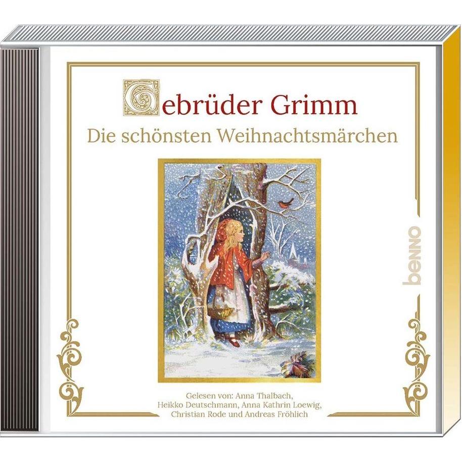 Gebrüder Grimm - Die schönsten Weihnachtsmärchen, Audio-CD, Hörbücher von Wilhelm Grimm, Jacob Grimm