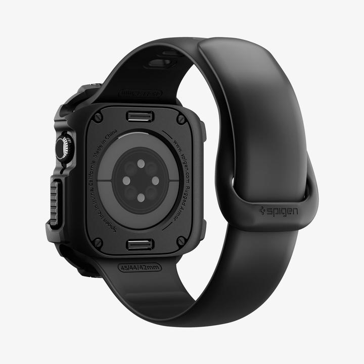 Actual product image Spigen Rugged Armor 2 Apple Watch 10/11 (46mm) Case Matte Black