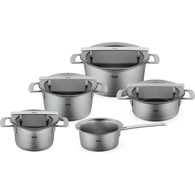 Fissler Argento Set Di Pentole, Padella + Pentola,