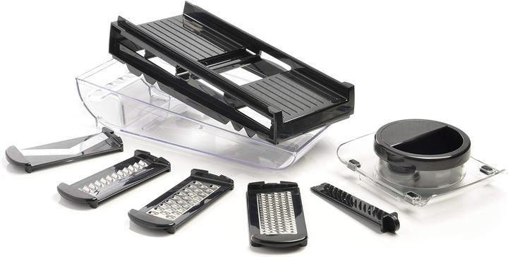 Actual product image Mastrad V-Klingen Mandoline mit Behälter