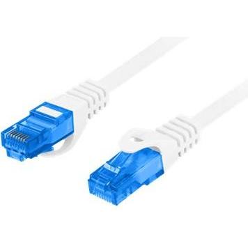 Thumbnail - Lanberg Patchcord Kat.6a S/Ftp Lszh Cca 3m Biały Fluke Passed (S/FTP, CAT6a, 3 m), Netzwerkkabel