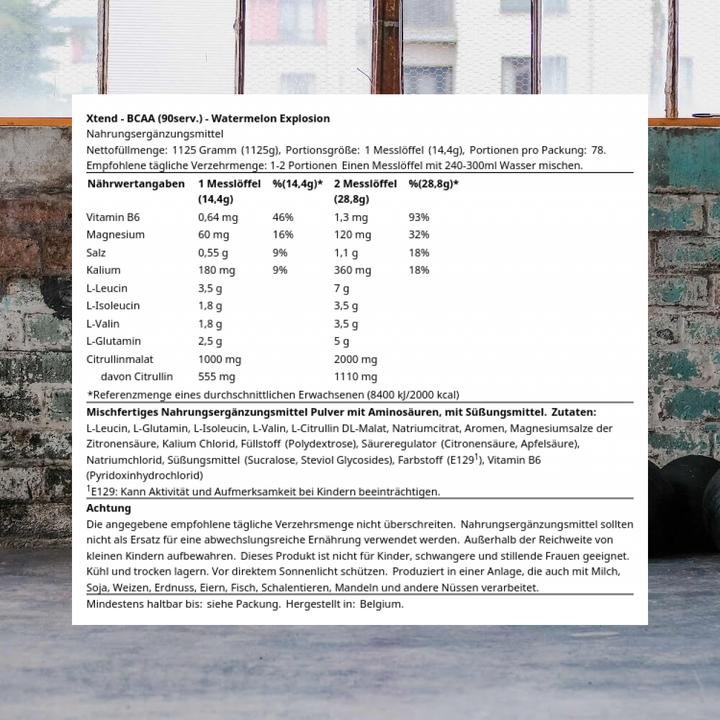 Image du produit Xtend Bcaa (1x)