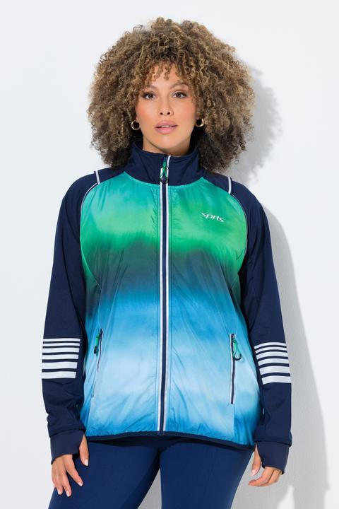 Produktbild Ulla Popken 2-in-1-Funktionsjacke, Powerstretch, Ärmel abnehmbar (58)