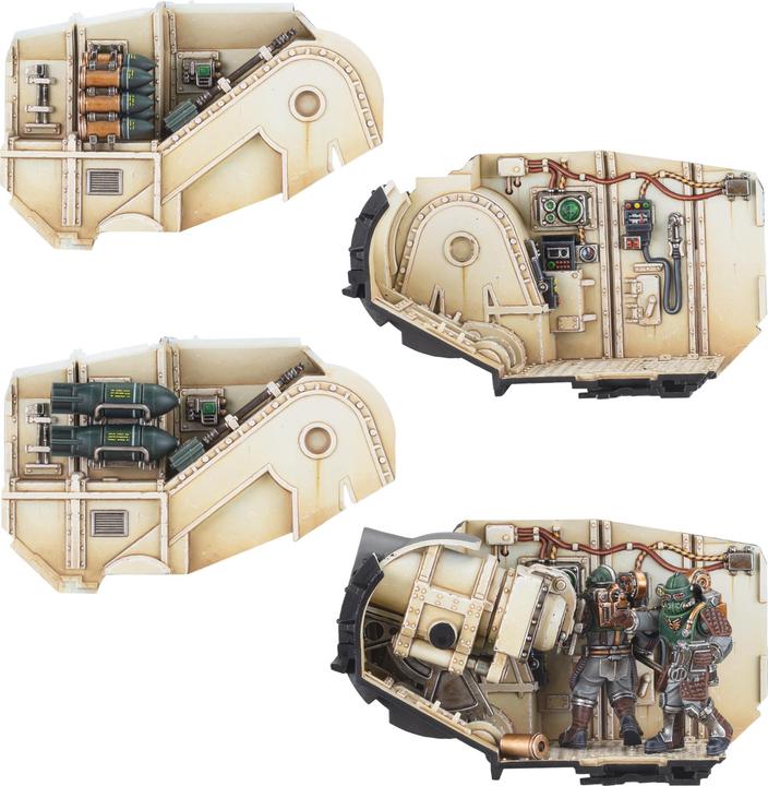 Actual product image Games Workshop Solar Auxilia Basilisk/Medusa (2024) (Plastic)