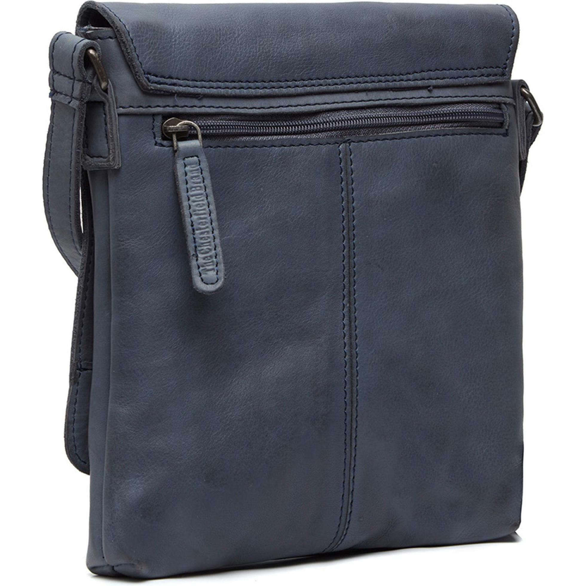 Thumbnail - The Chesterfield Brand, Handtasche, Duncan Umhängetasche Leder 22 cm, Blau