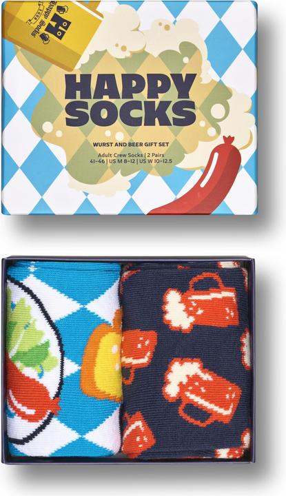 Actual product image Happy Socks Wurst And Beer (pack of 2, 41 - 46)