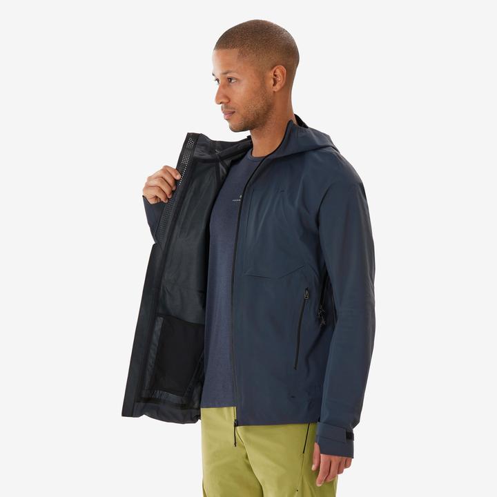 Actual product image Quechua Wanderjacke Herren - MH900 grau (S)