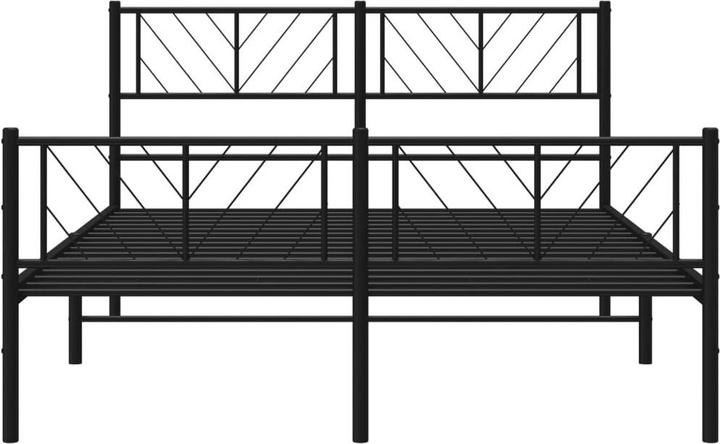 Produktbild vidaXL Metall Bettgestell (140 x 200 cm)
