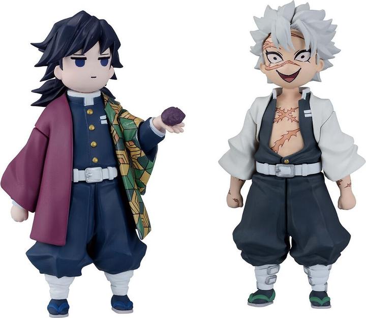 Actual product image Banpresto Ichibansho Demon Slayer: Giyu Tomioka/ Sanemi Shinazuga 26cm