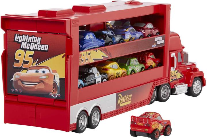 Produktbild Disney Cars Mini Racer Transporter Mack (inkl. 1 Mini Racer)