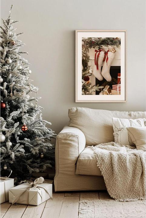 Actual product image Wallxpert Weihnachtsbild Weihnachtssocken