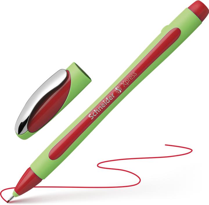Actual product image Schneider Fineliner Xpress (Red, 1 x)