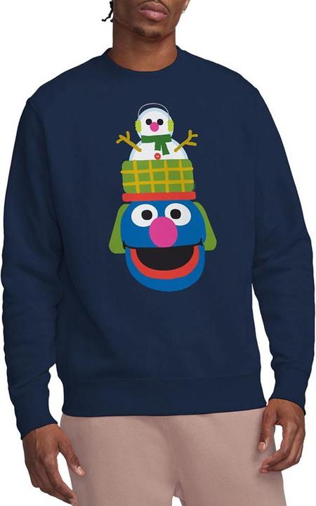 Image du produit - Sweat Noël motif Grover style Casse-Noisette - Adulte (L)