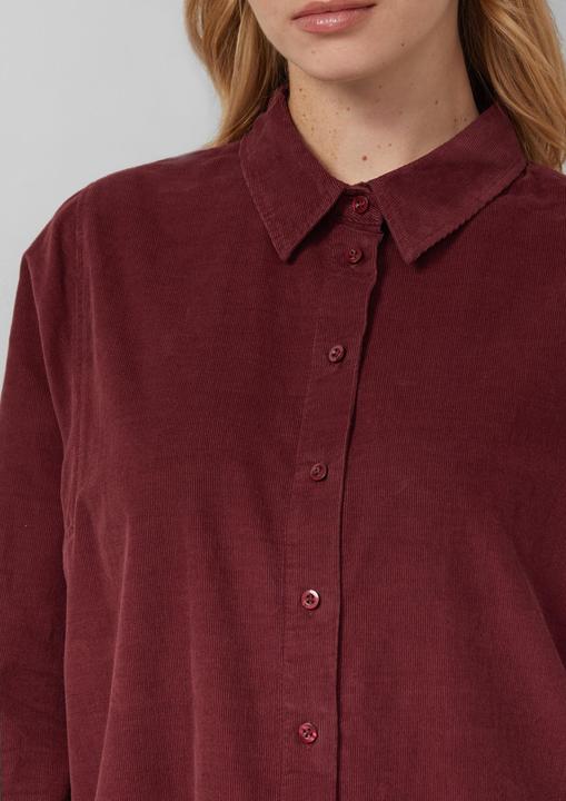 Immagine prodotto s.Oliver Bluse Feincord-Bluse mit Hemdkragen (38)