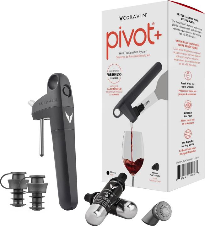 Immagine prodotto Coravin Vino al bicchiere sistema Pivot Plus (Versatore di vino)