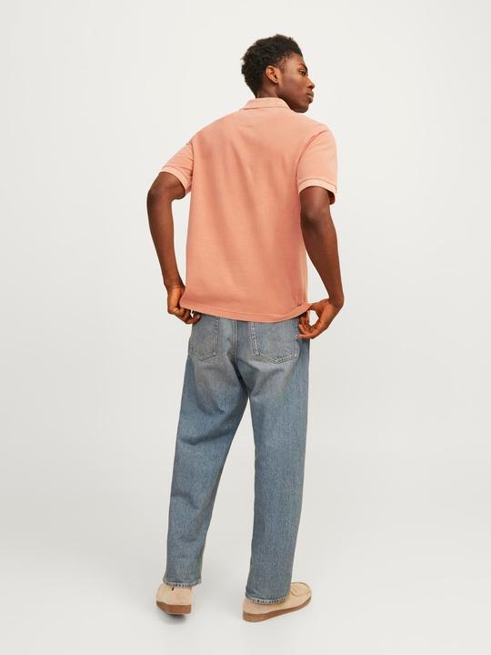 Actual product image Jack & Jones Single-coloured polo T-shirt T-shirt (S)