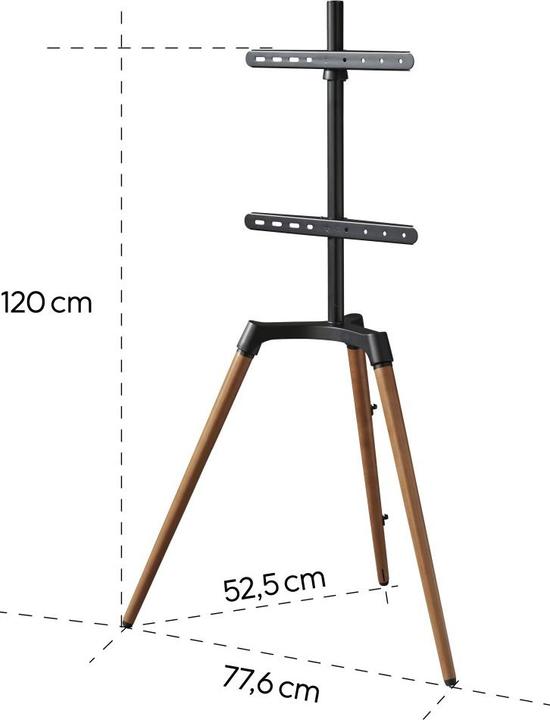 Produktbild Hama TV-Ständer freistehend (Universal, 65", 35 kg)
