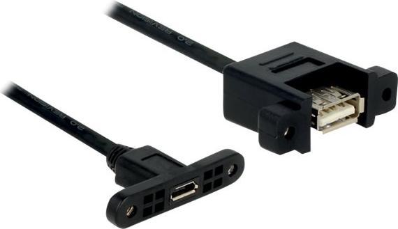 Immagine prodotto Delock Cavo USB3.0, 25cm, A-A, per installazione (0.25 m, USB 3.0, 4.50 W)