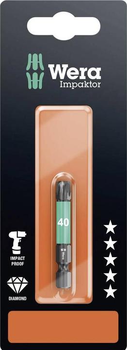 Actual product image Wera 867/4 IMP DC TX 40 x 50 mm SB (T 40)