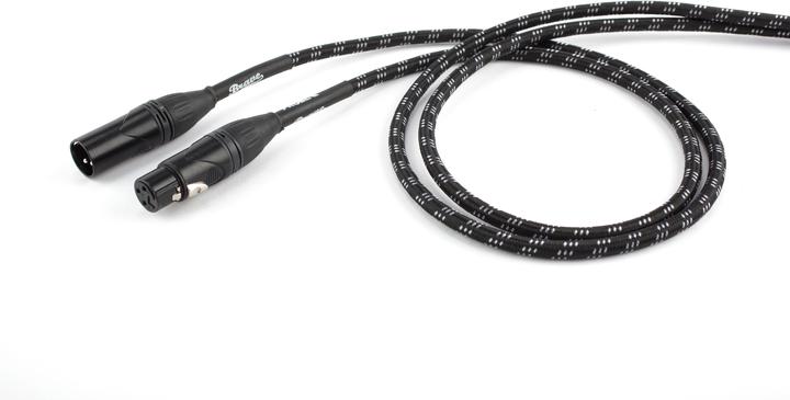 Actual product image Proel BRV250LU10BW audio cable XLR (3-pin) Black (10 m, XLR Cables)
