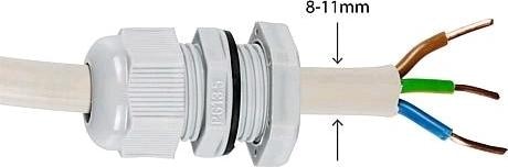 Actual product image EGB Damp-proof diffuser light IP65 m LED tubes 22W L1575mm (4600 lm, G13)