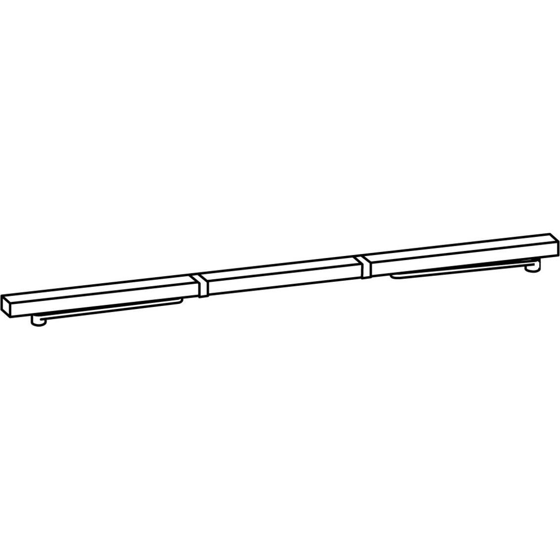 Dormakaba, Türöffner + Türschliesser, Gleitschiene mit Schliessfolgeregler GSR Contur Design (Zimmertür, Eingangstür, Ho...
