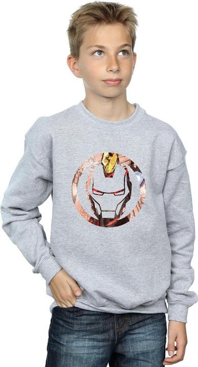 Immagine prodotto Felpa Boys Iron Man Montage Symbol (116)