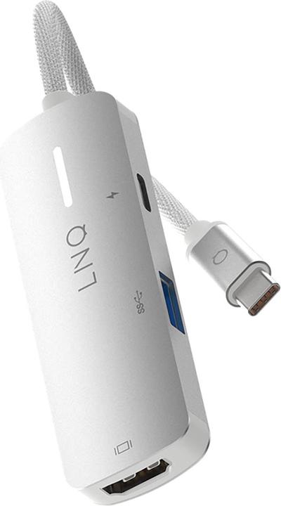 Produktbild LINQ Connects 3in1 USB-C Multiport Hub (USB-C, 3 Ports)