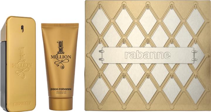 Image du produit Paco Rabanne Rabbane 1 Million Eau De Toilette 100ml & Shower Gel 100ml