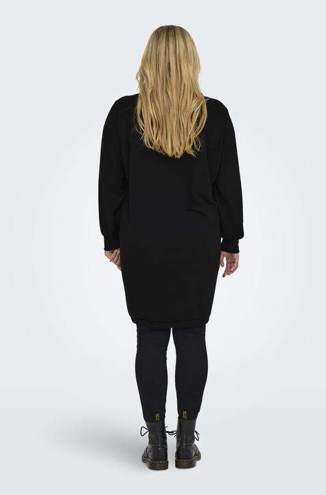 Produktbild Only Curvy einfarbiges Kleid mit langen Ärmeln (L)