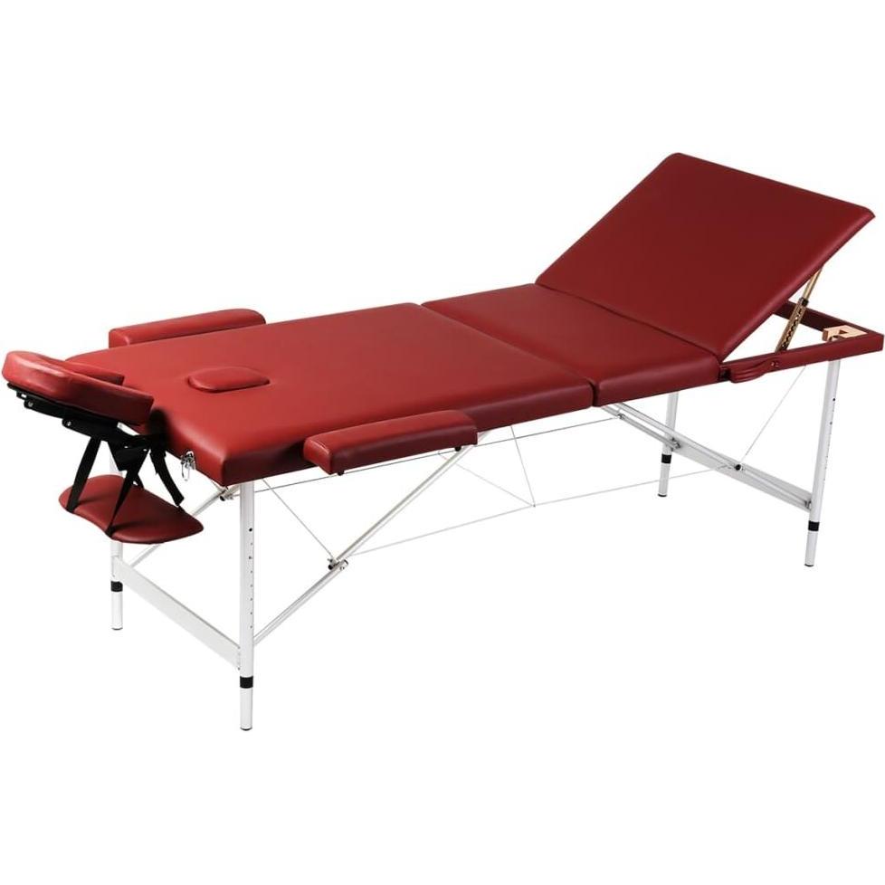 VidaXL, Massageliege + Massagesessel, Prissie
