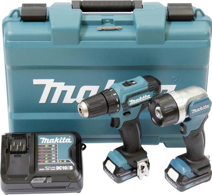 Produktbild Makita 12V Akku Bohrschrauber DF333DSAL1 (Akkubetrieb)