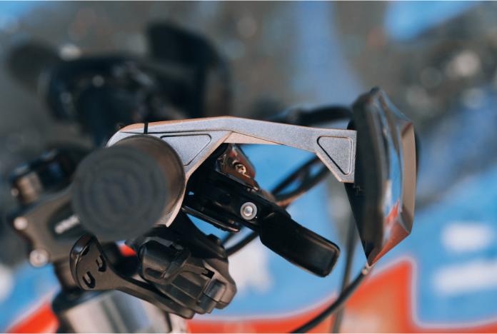 Immagine prodotto Sendhit Nock Handguards V3, schwarz mit silberner Halterung