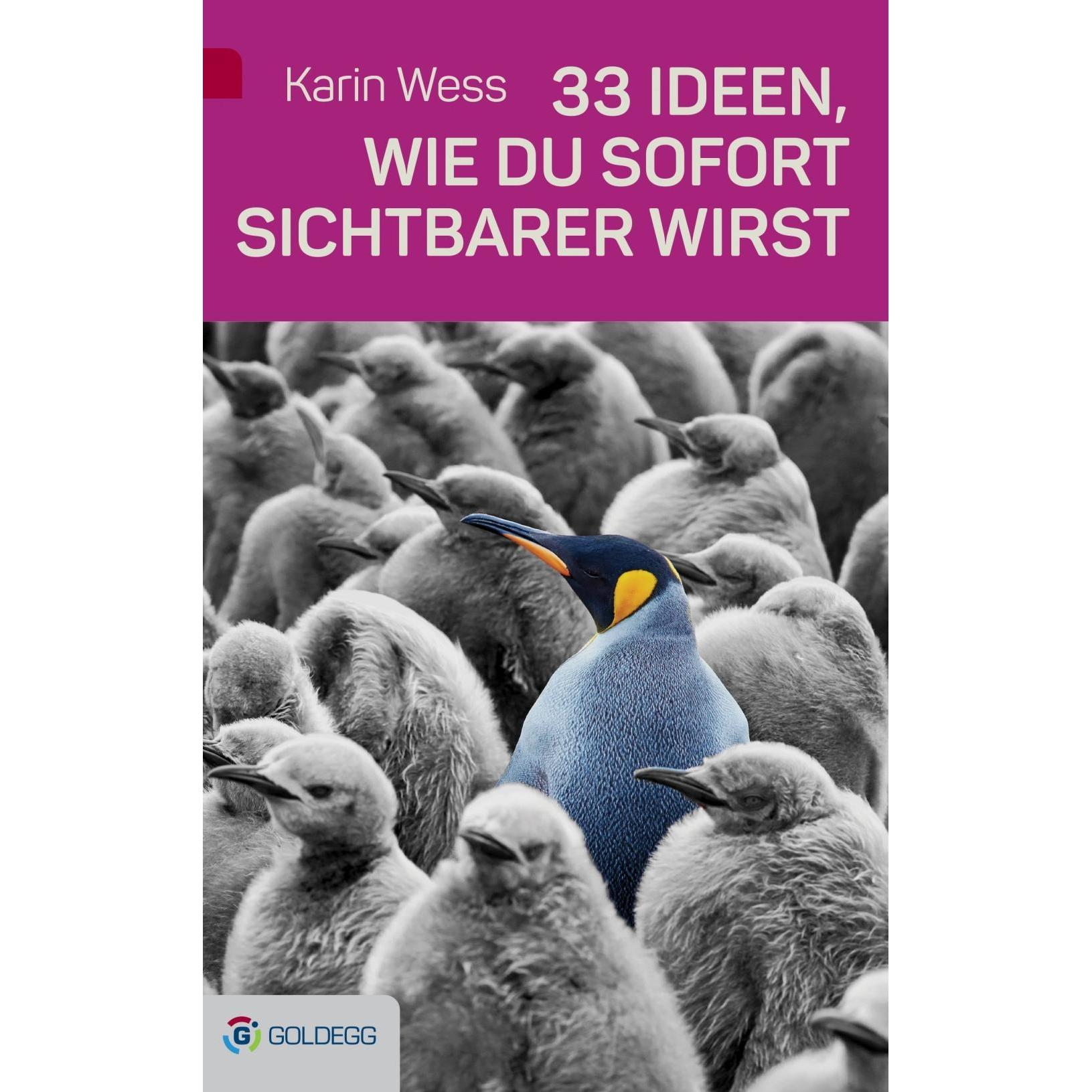 33 Ideen, wie du sofort sichtbarer wirst, Ratgeber von Karin Wess