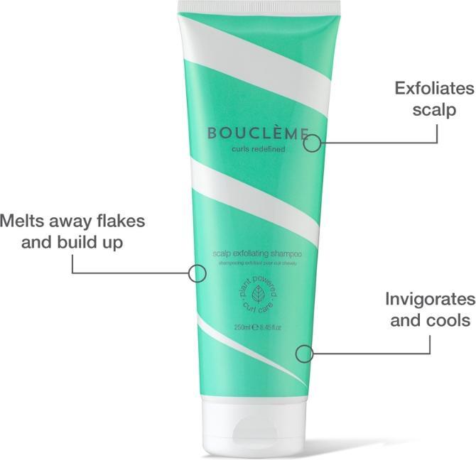 Immagine prodotto Boucleme CURLS REDEFINED shampoo esfoliante per il cuoio capelluto 250 ml (250 ml, Shampoo liquido)