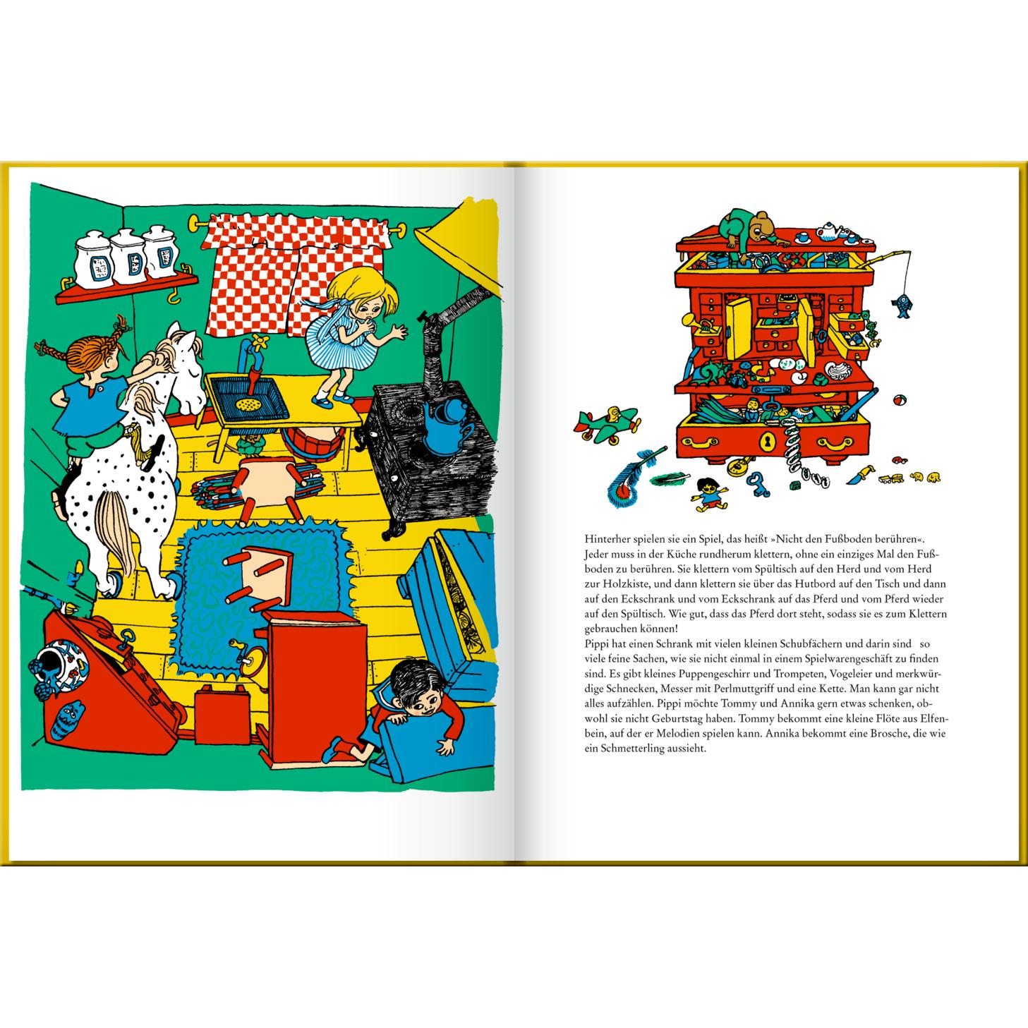 Thumbnail - Hier kommt Pippi Langstrumpf, Kinderbücher von Astrid Lindgren