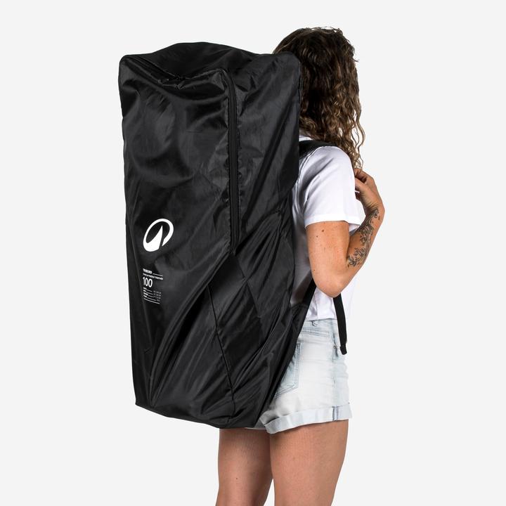 Image du produit Itiwit Pack Stand up paddle gonflable 9'6, 1 personne (jusqu'à 80kg) - 100 Jaune (9'6")