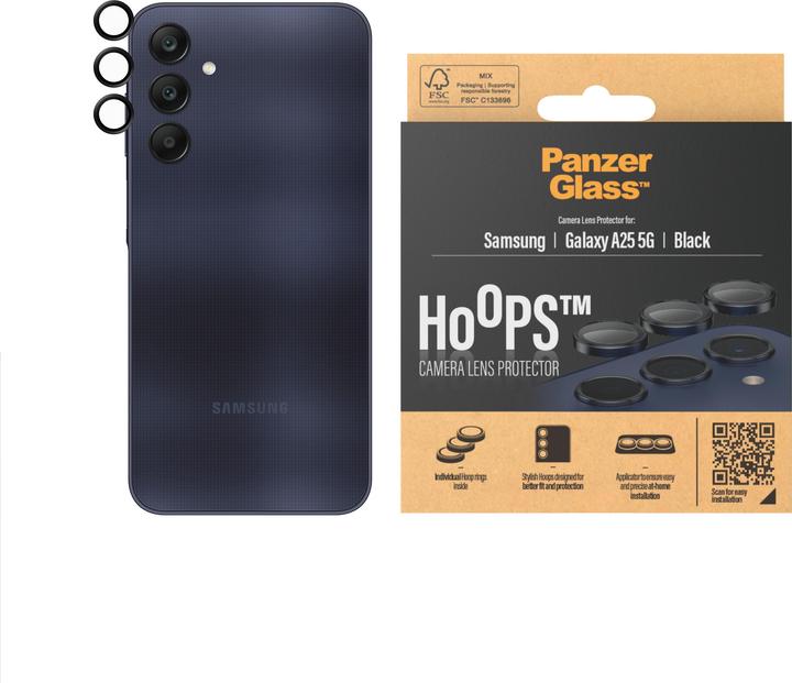 Image du produit PanzerGlass Hoops Camera Lens Protector (1 pcs, Samsung Galaxy A25)