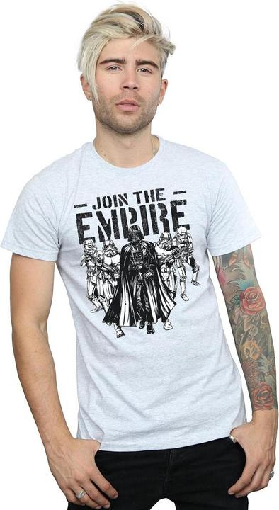 Immagine prodotto Star Wars Support The Troops Maglietta Uomo (3XL)