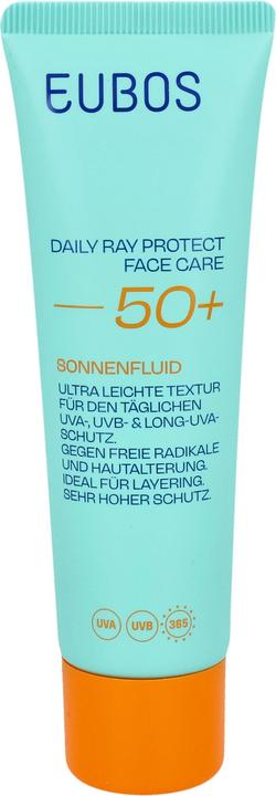 Actual product image Eubos SUN Dail Ray Prot Fluid SPF50 50ml (Sun cream face, SPF 50+, 50 ml)