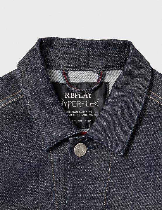 Actual product image Replay Denim Jacket for Men, Dark Blue (XS)