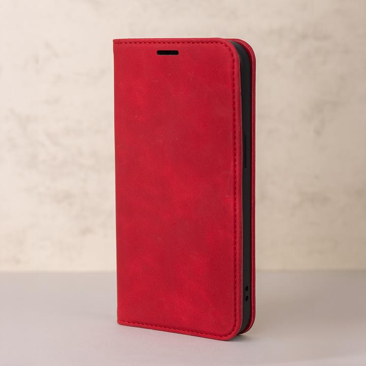Image du produit OEM Smart Suede case for Samsung Galaxy S25 Edge red (Samsung Galaxy S25 Edge)