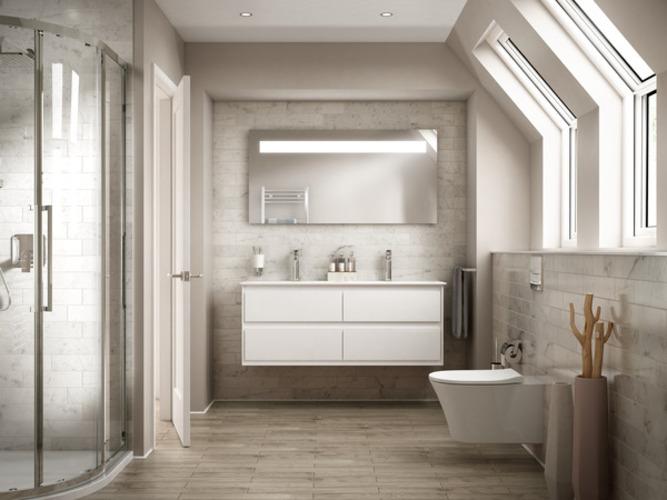 Productafbeelding Ideal Standard WC zitting Connect Air wit Wrapover met zacht sluitend mechanisme E036801