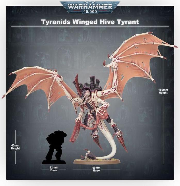 Image du produit Games Workshop Warhammer 40k Tyranids : Ruche Tyrant (Matières plastiques)