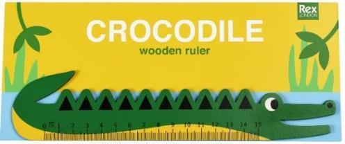 Immagine prodotto Rex London Righello di legno Coccodrillo (Legno)